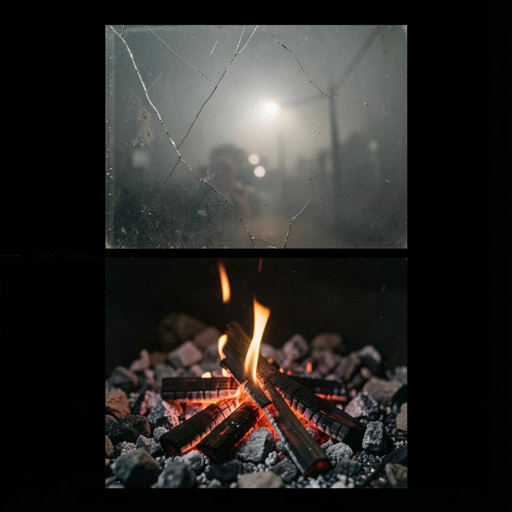 Burning  Through The  Silence artwork