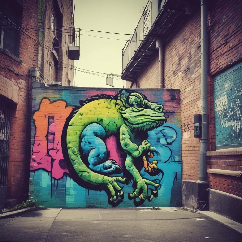 Chameleon artwork