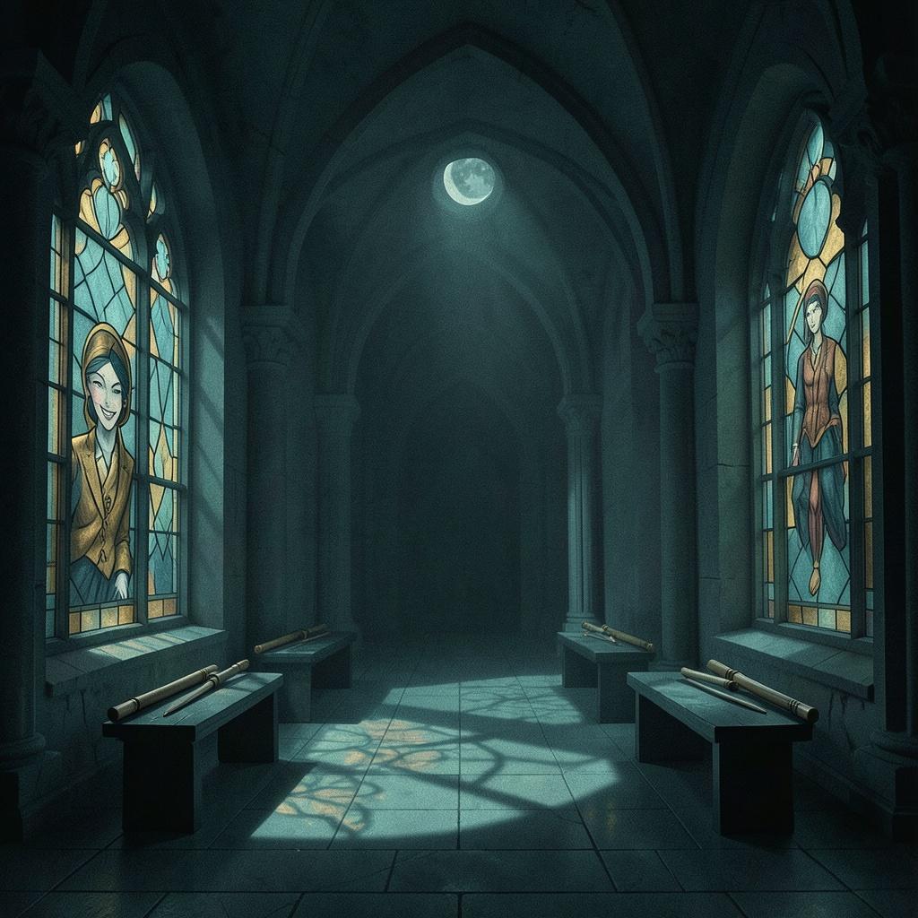 NightShade in the Cloister artwork