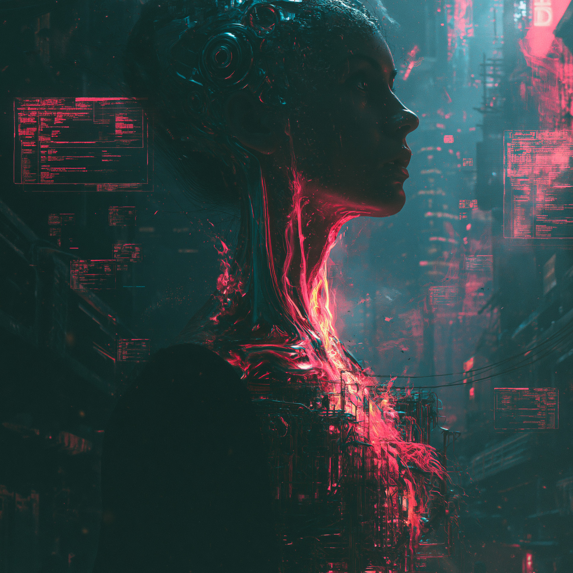Neon Industrial Disco Rave Pop