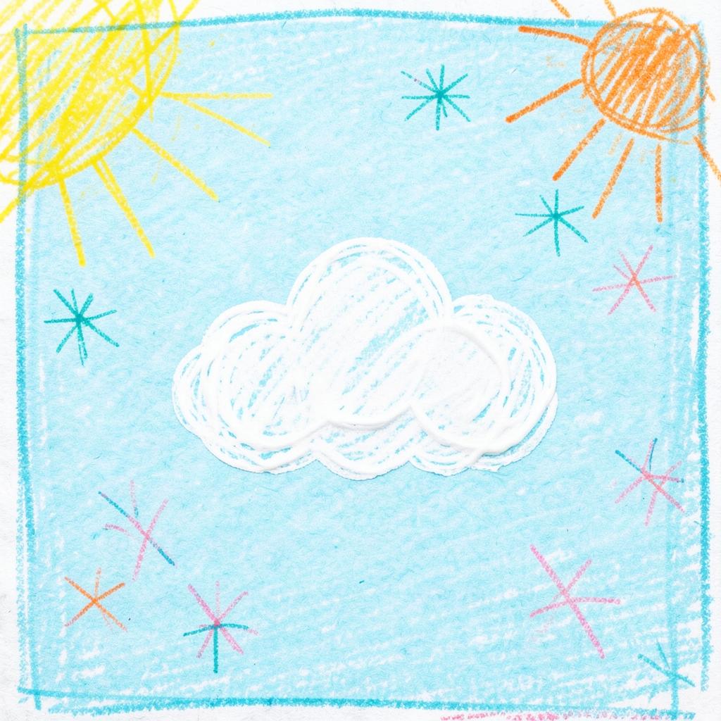 A Lonely Little Cloud artwork