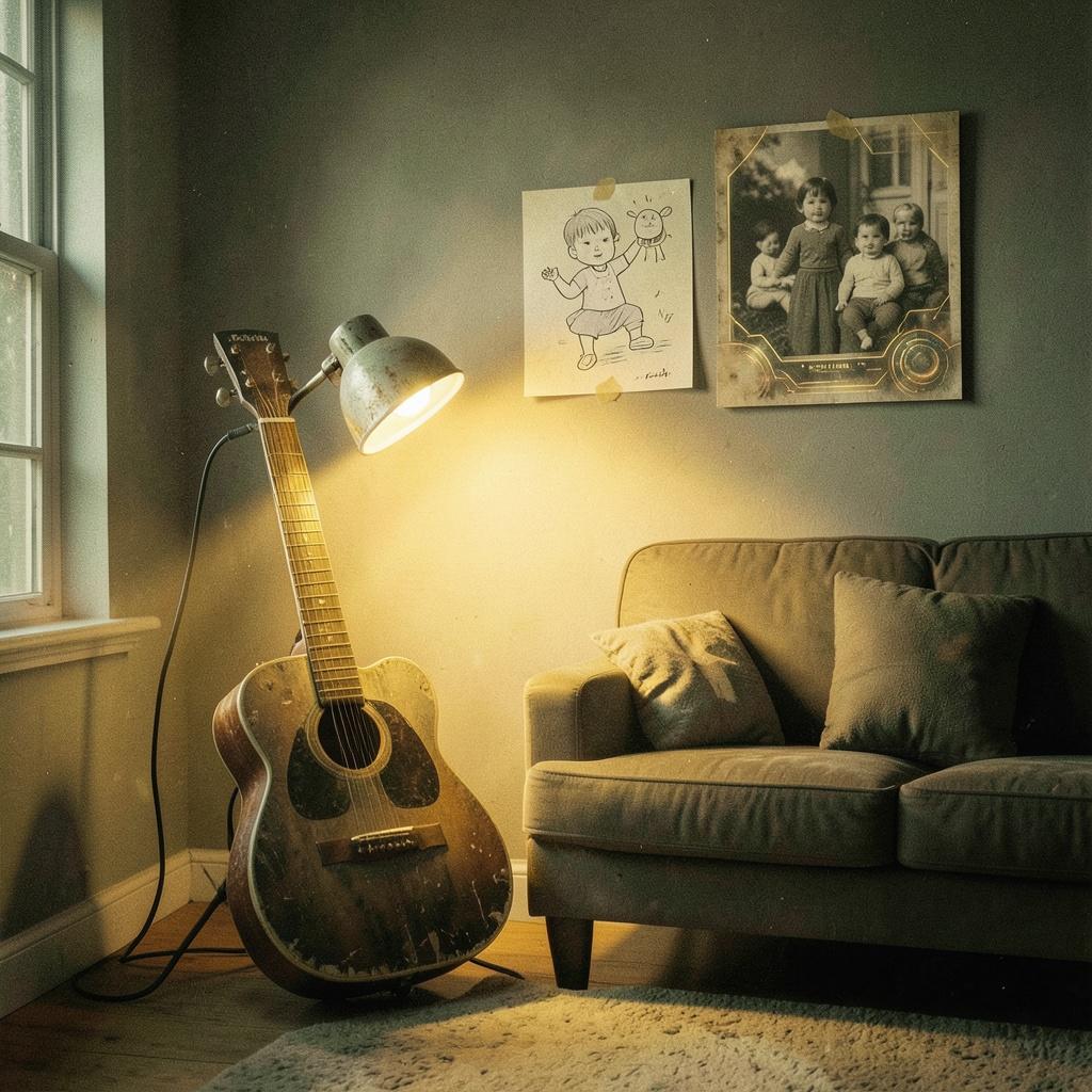 Living in an old beer can artwork
