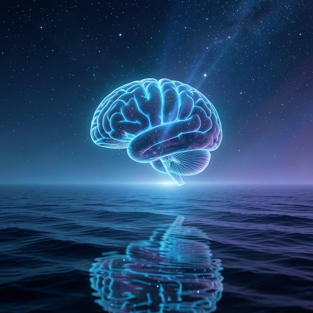 The Brain Is Wider Than The Sky (© Emily Dickenson) artwork