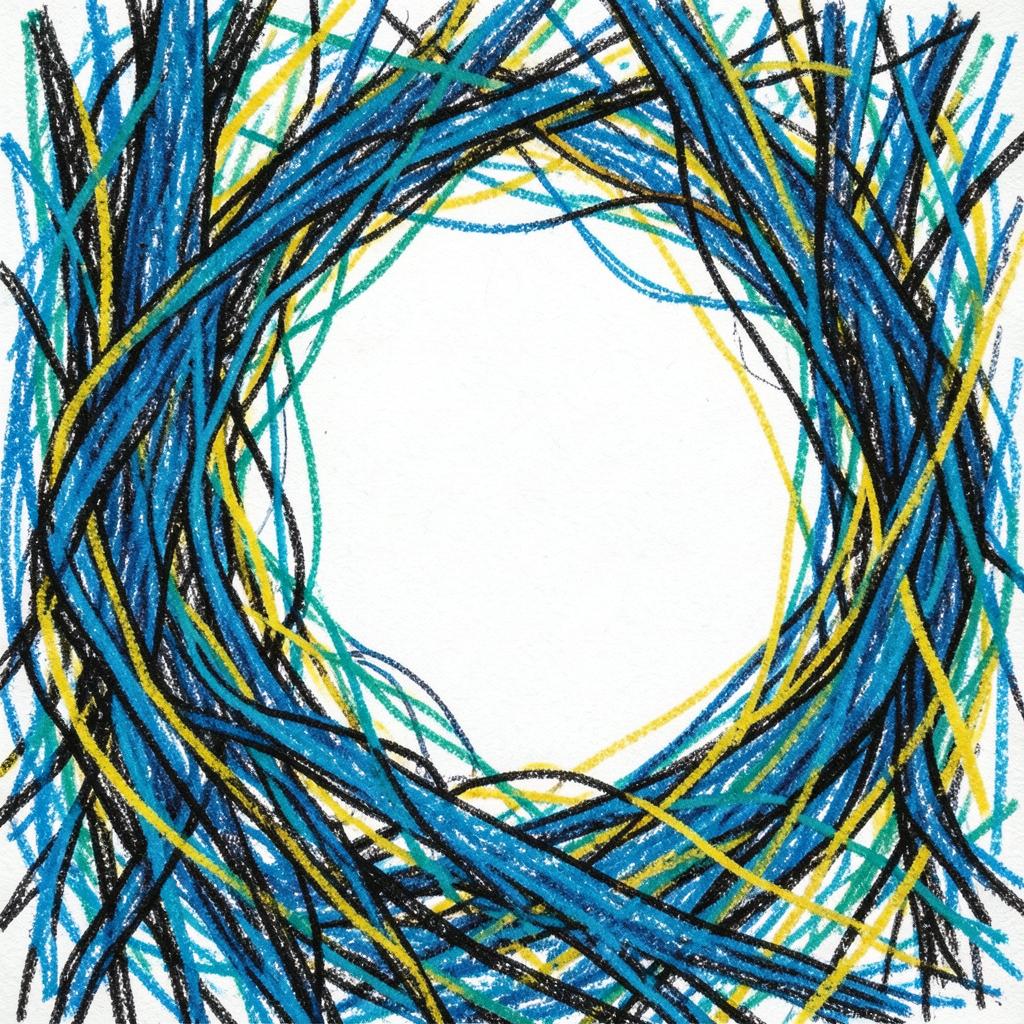 Needles in Blue artwork