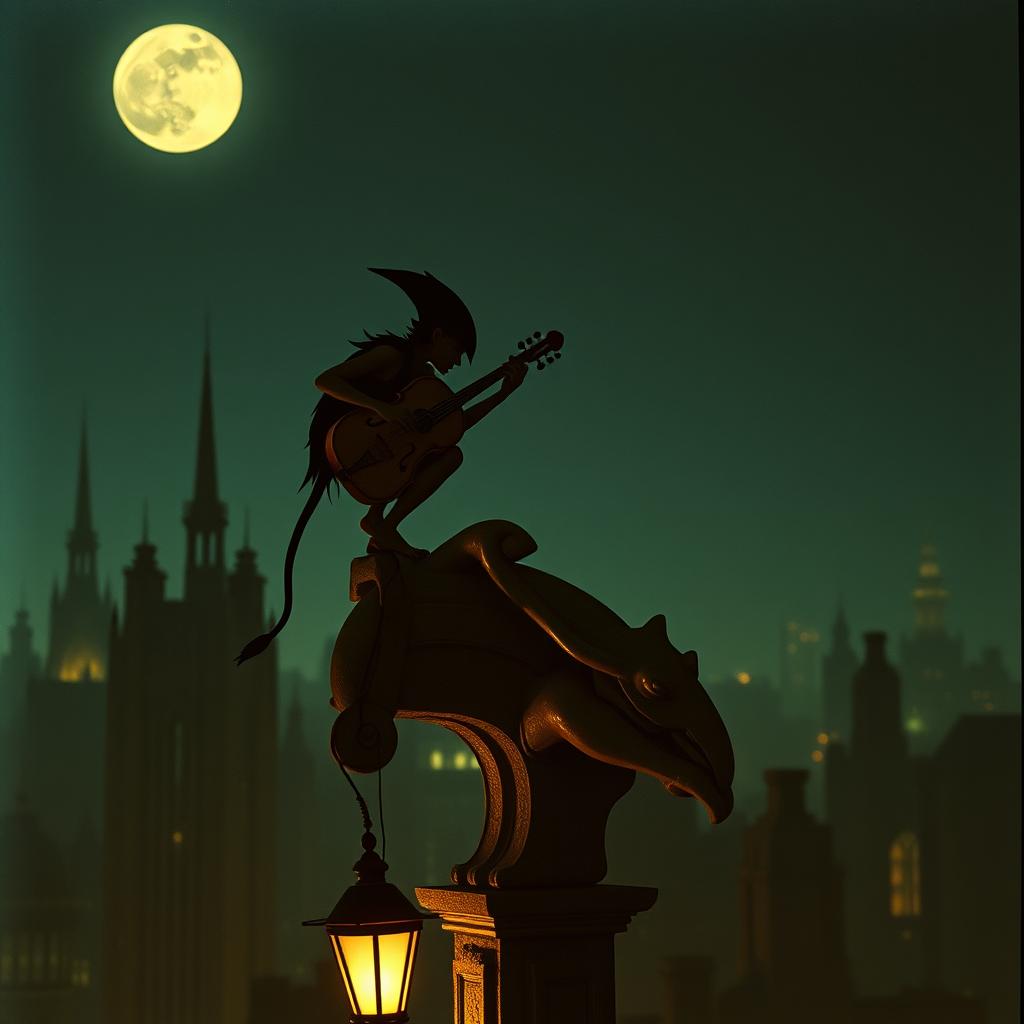 Nesha in the Shadows artwork