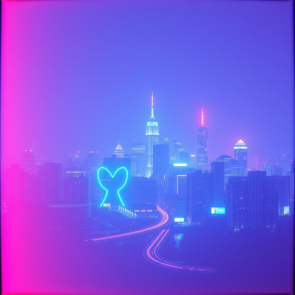 “Under Neon Skies” artwork