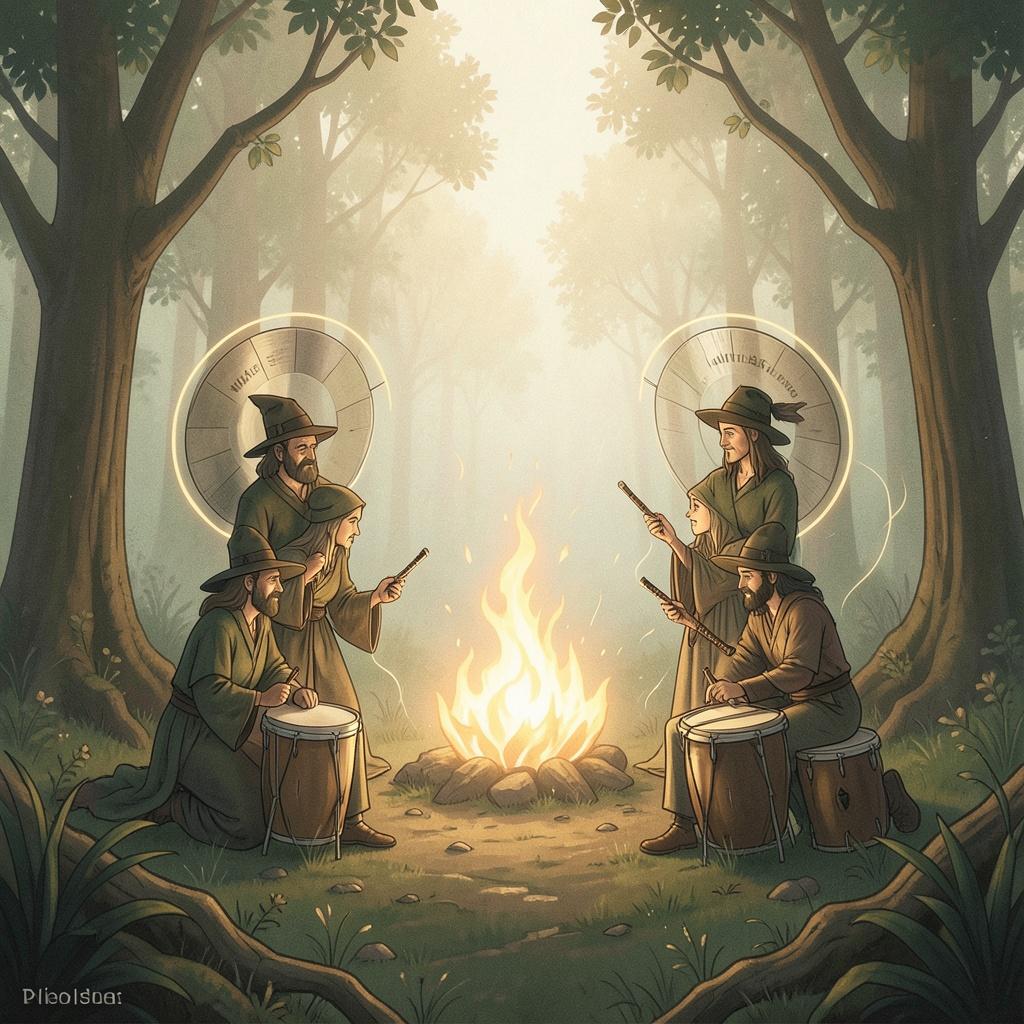 Hexen und Druiden – Magier erkennen es artwork