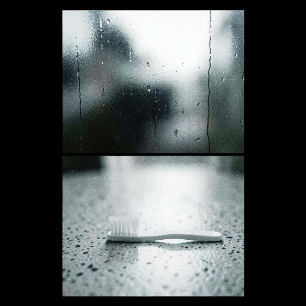 Das Echo deines Atems im Regen artwork
