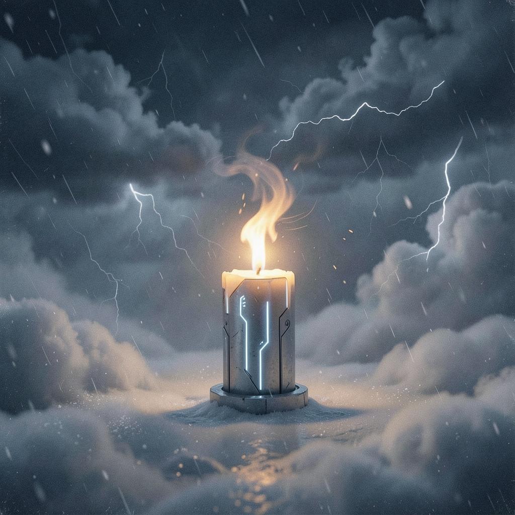 Candle 🕯in the wind #H33: Collab artwork