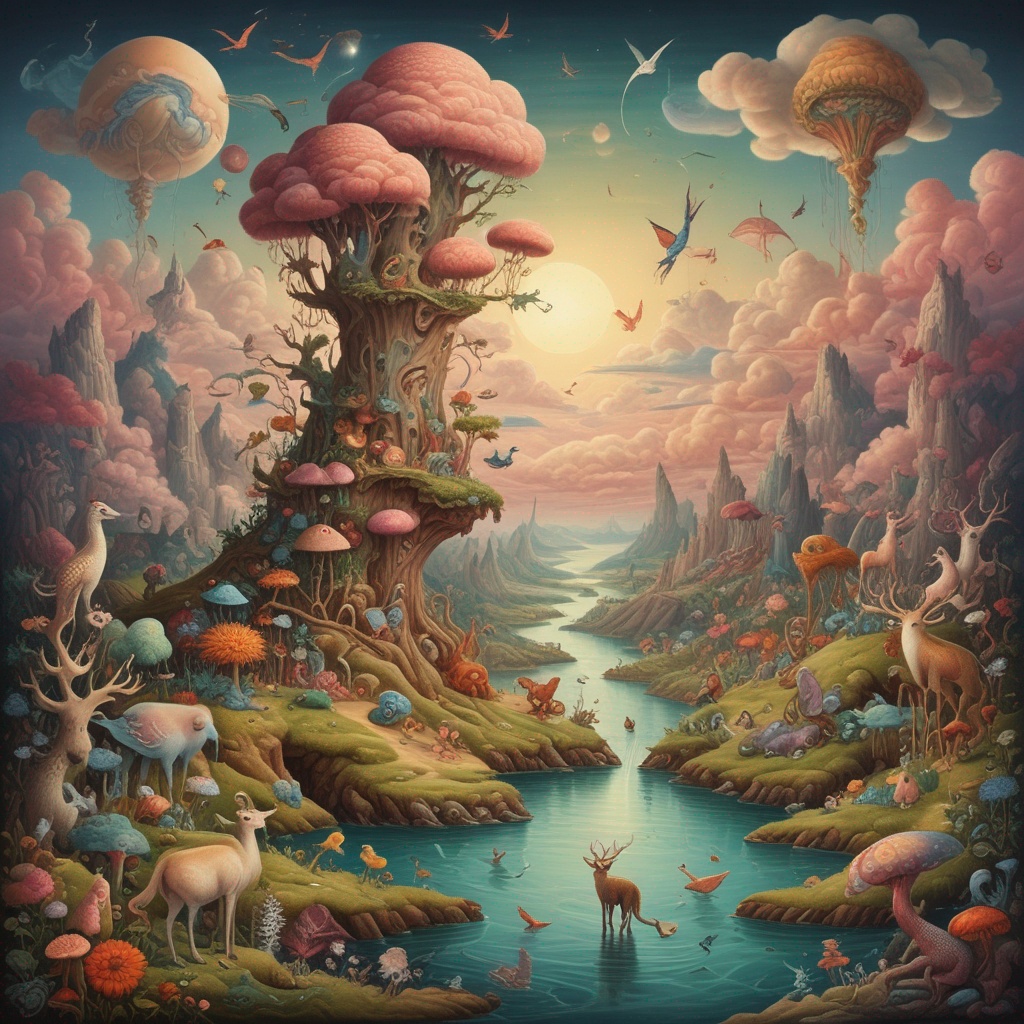Jabberwok water artwork