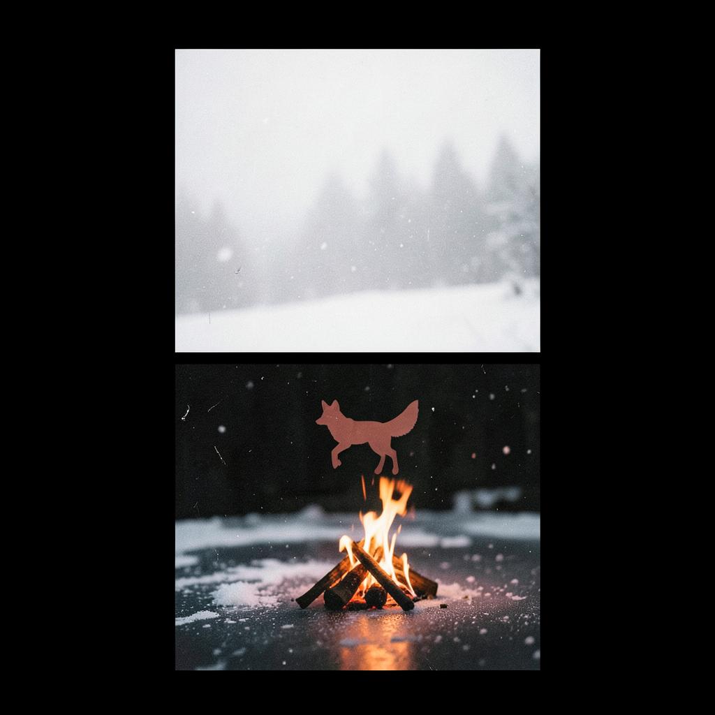 Рыжий снег. artwork