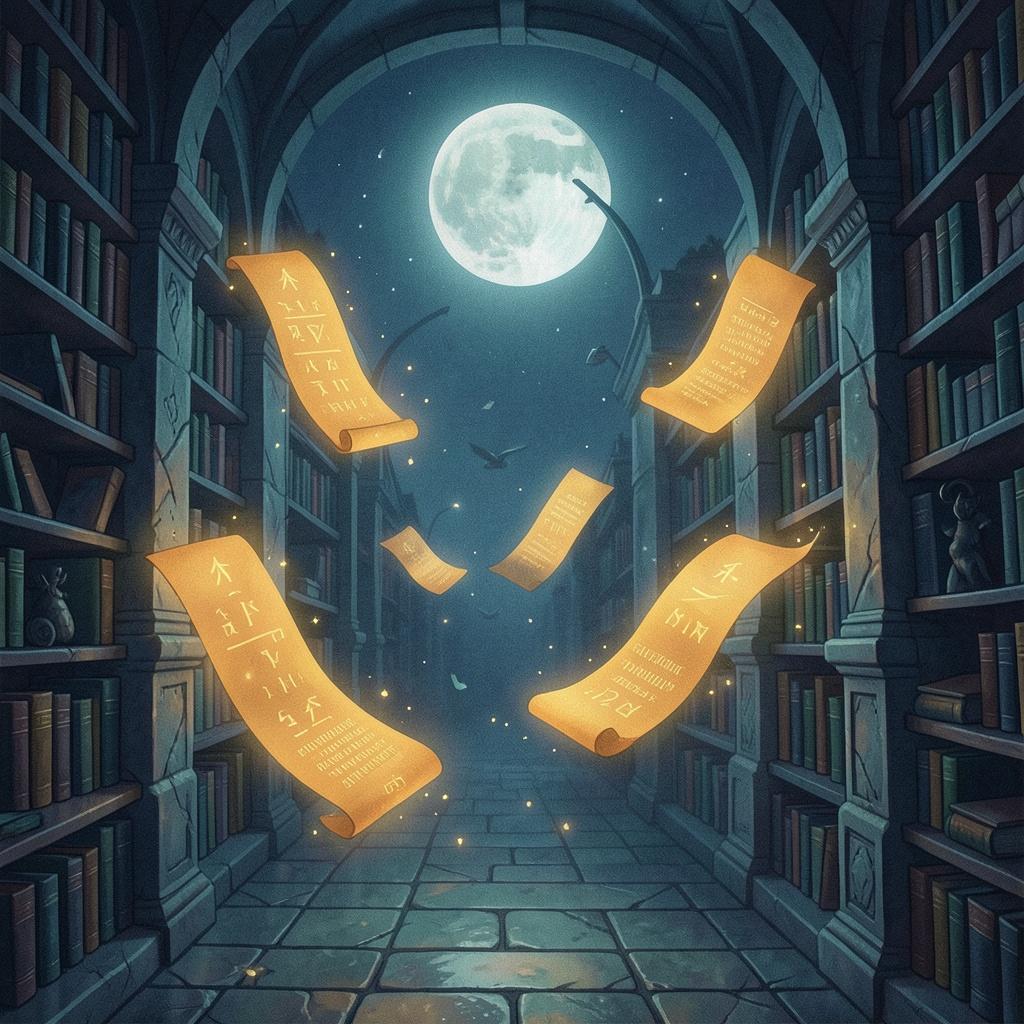 Saffron Scrolls artwork