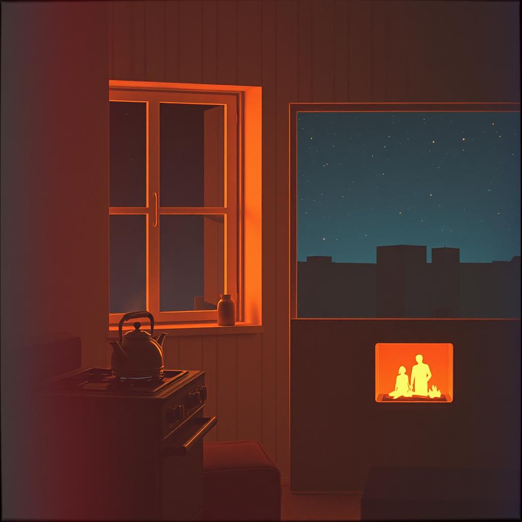 Waiting With the Fire On artwork