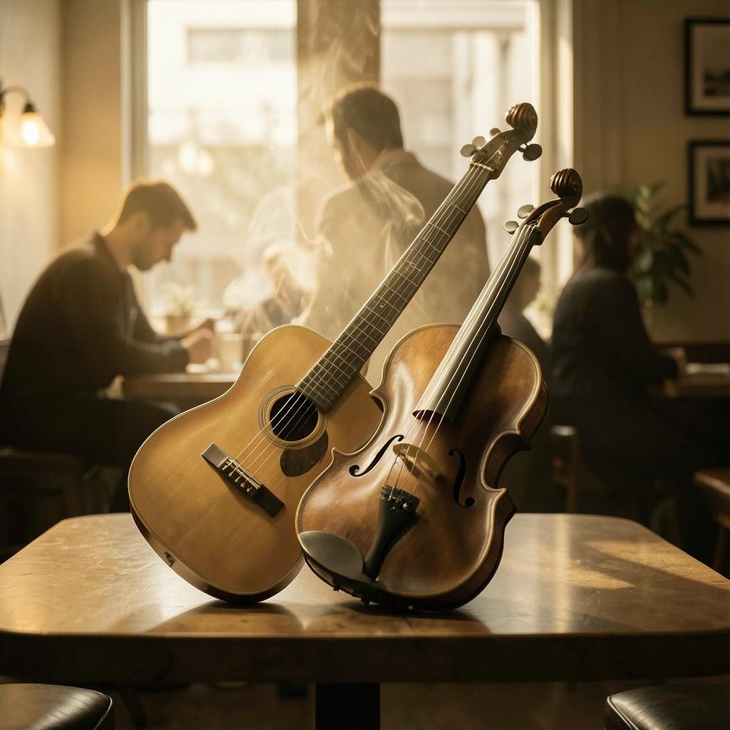 Gingerbread Violin artwork