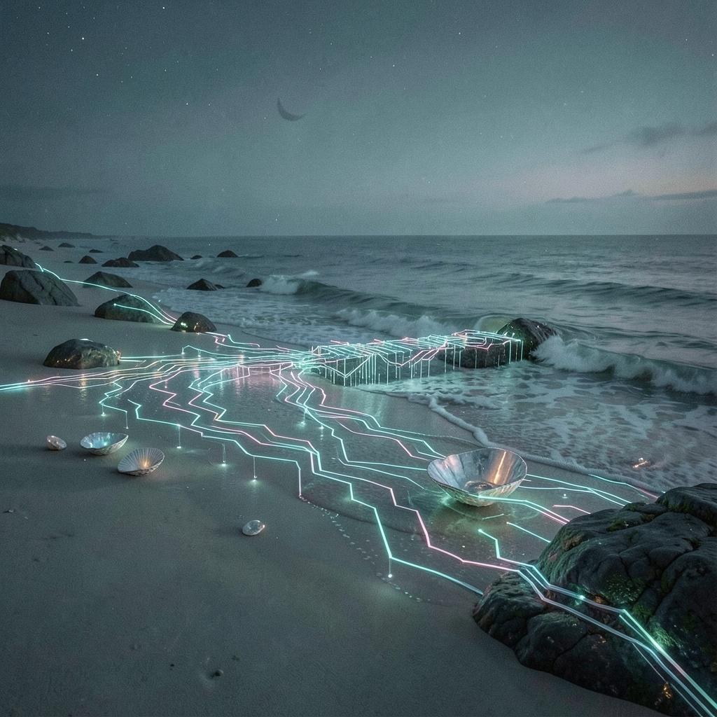 Carbon and Silicon Shore artwork