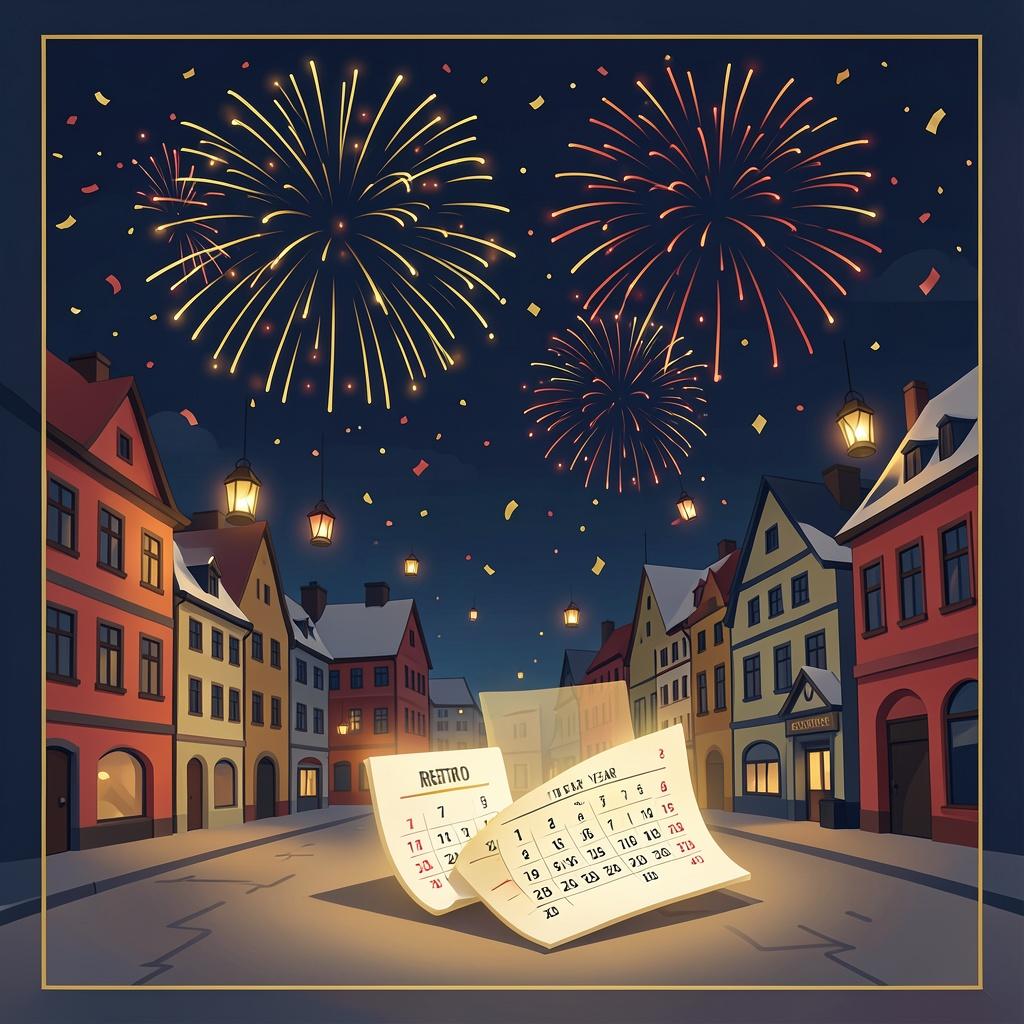 New Year artwork