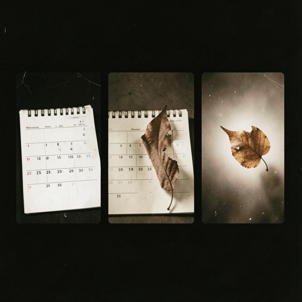 Гниют листки календаря. Цикл "Осколки"  1аRа artwork