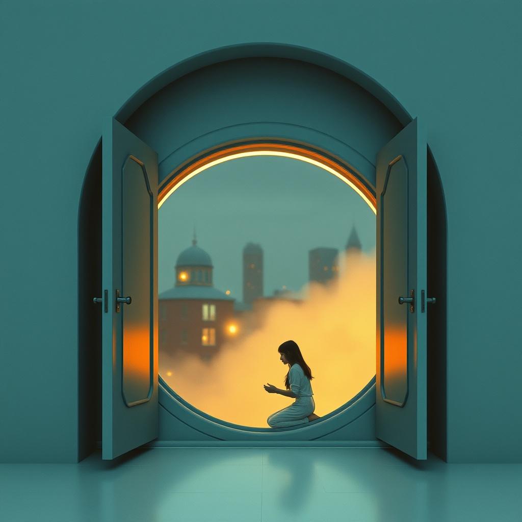 2🦉🧿🧡The Quiet Chamber Within | İçimdeki Sessiz Oda | 內心的靜室 artwork
