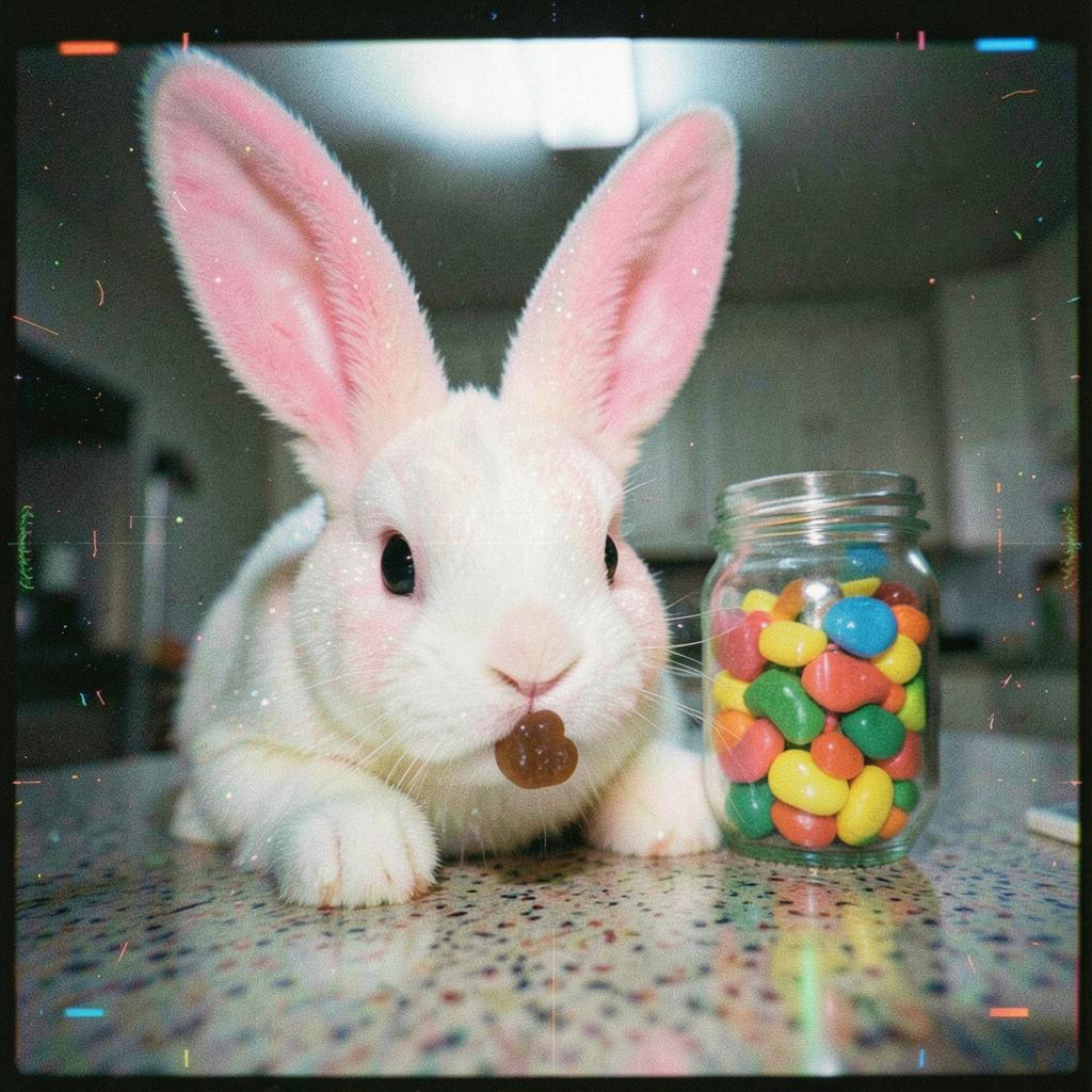 Candy Bunny#lab artwork