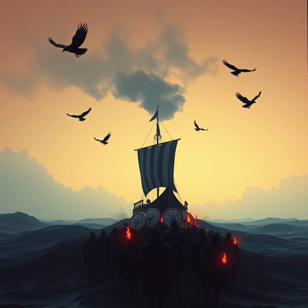 Valhǫll kallar, heyrðu kall artwork