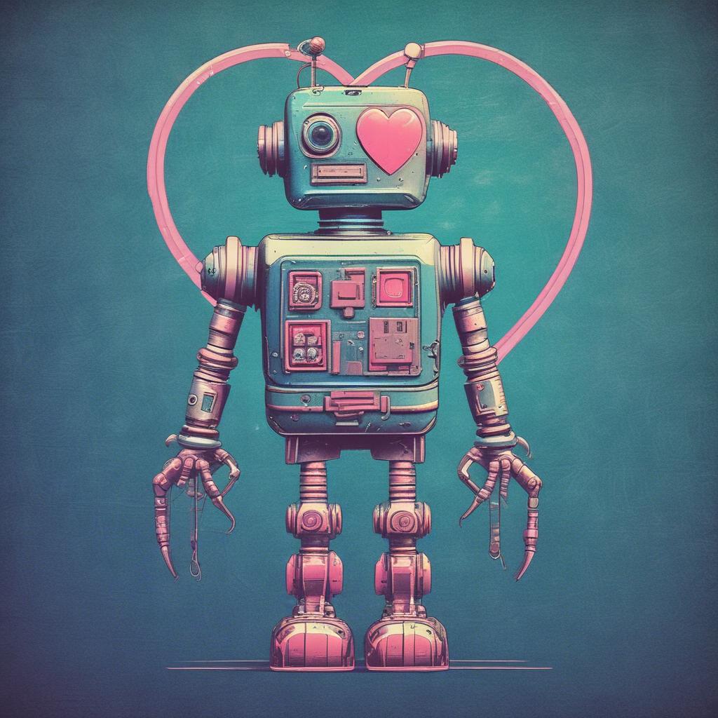 ROBOT VS ALMA HUMANA. artwork