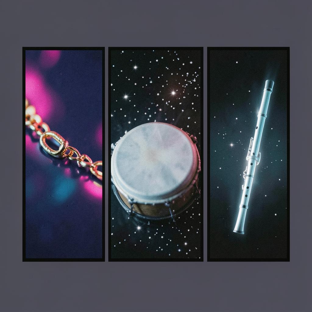 Anklets in Orbit — AjAi India Vibes artwork