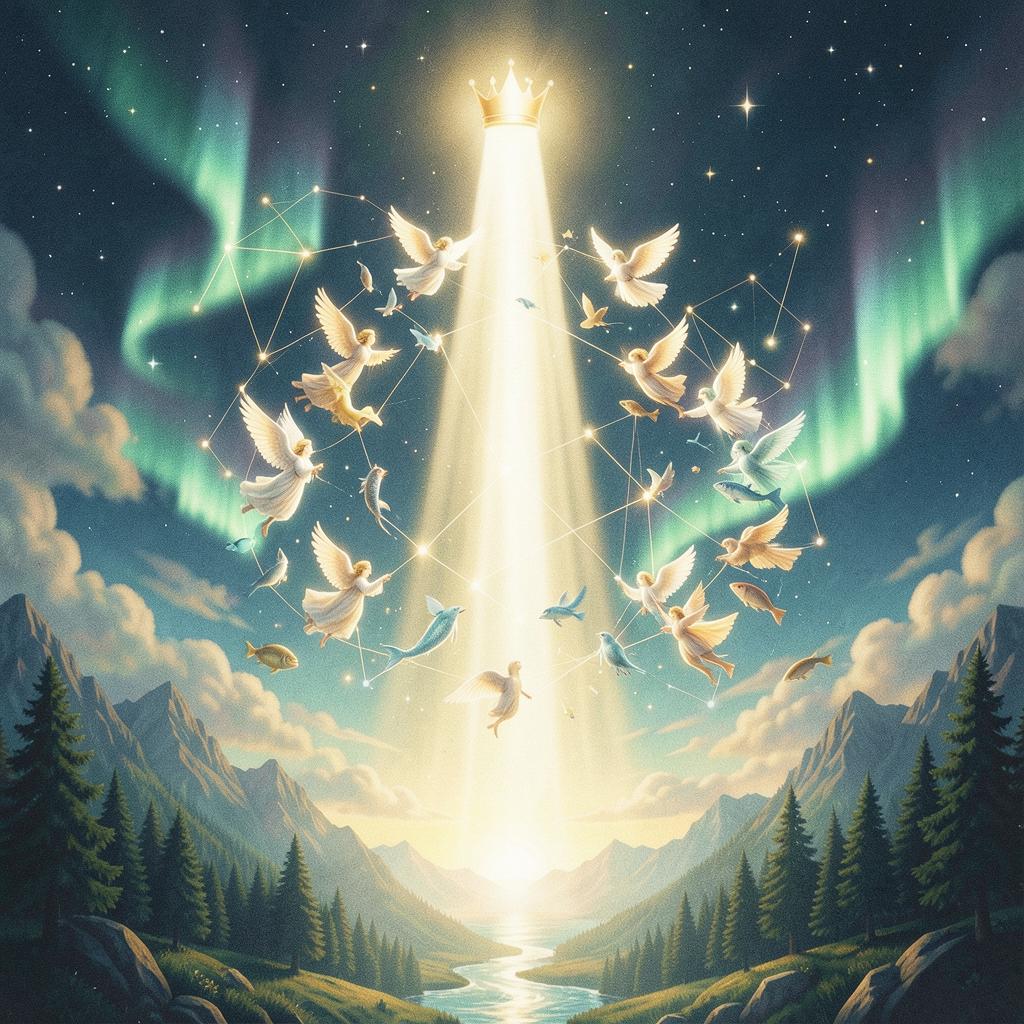 Praise Ye the Lord - Psalms 148 -ME artwork