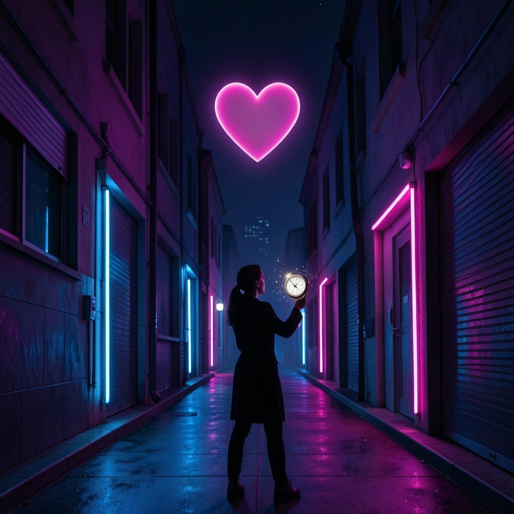 Straßen um Mitternacht artwork
