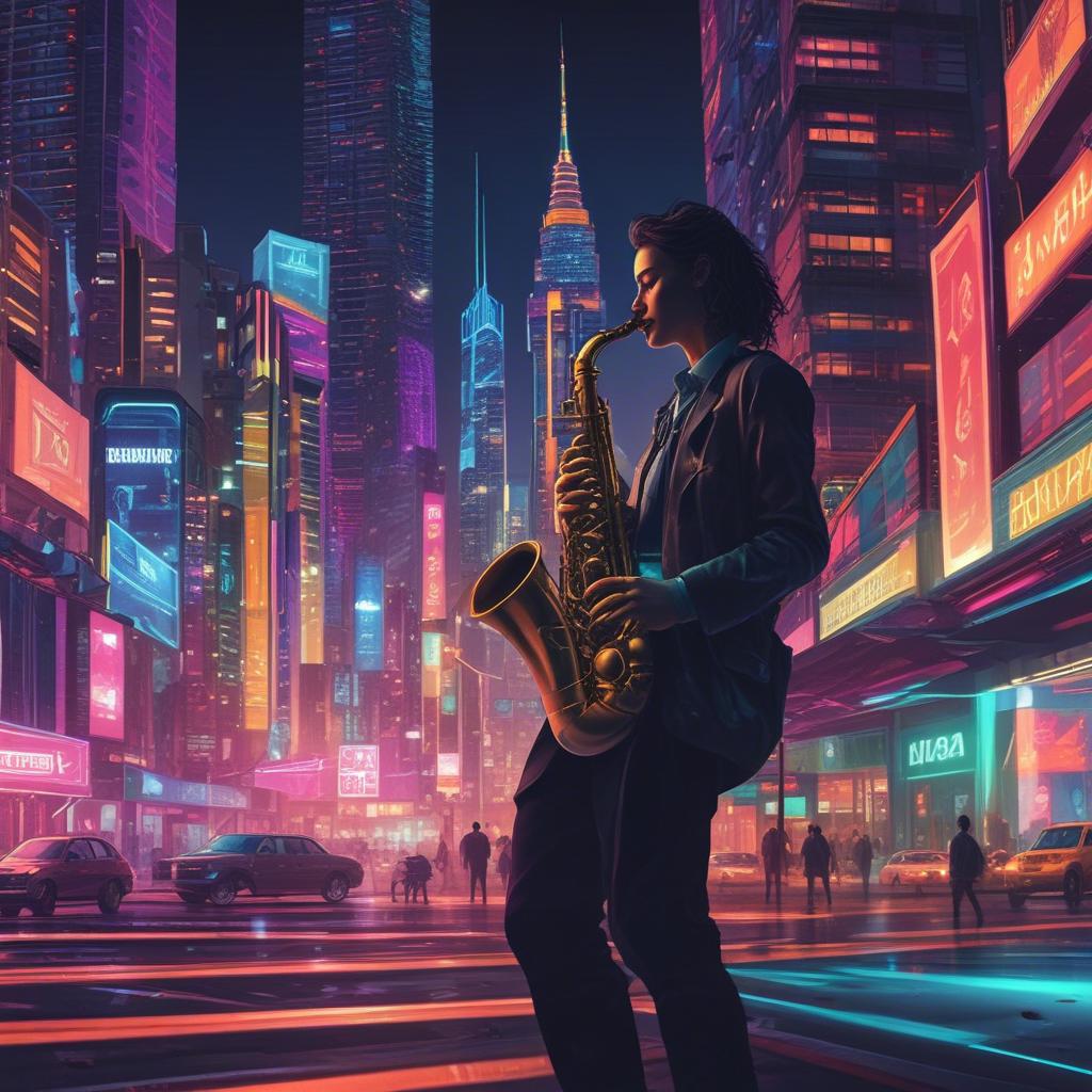 Cyberpunk jazz 2 artwork