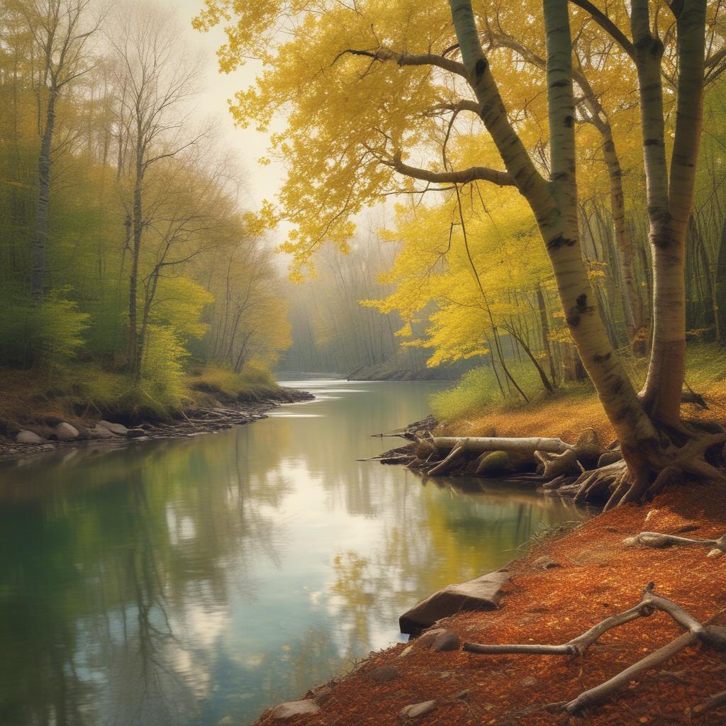 Белая береза artwork