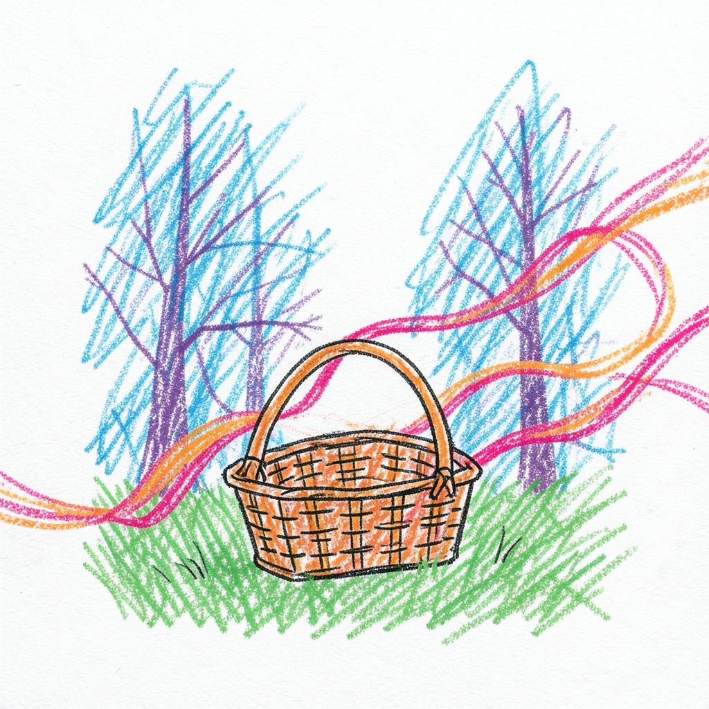 Le ruban sur le panier · 作品封面