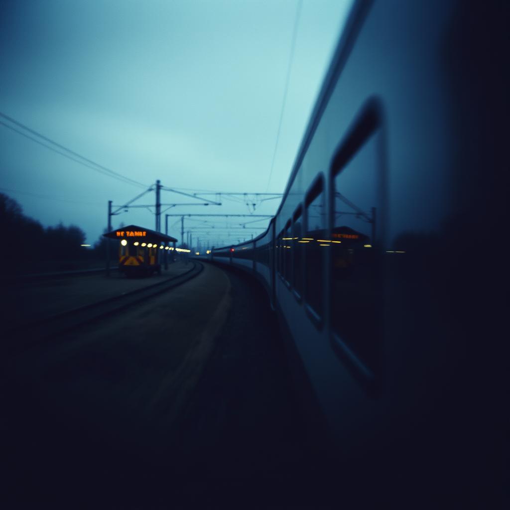 Dans ce train artwork