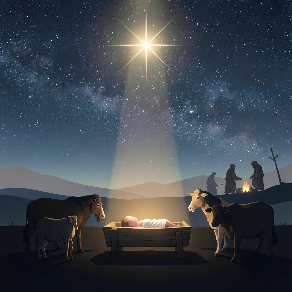 จุดกำเนิดในรางหญ้า (The Birth of Jesus)