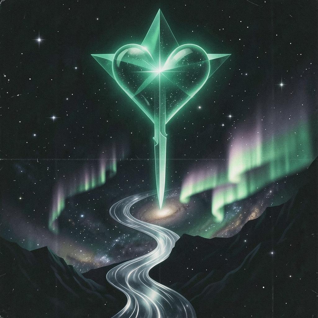 Antares burns across the void   Can you hear the signals now ~ artwork