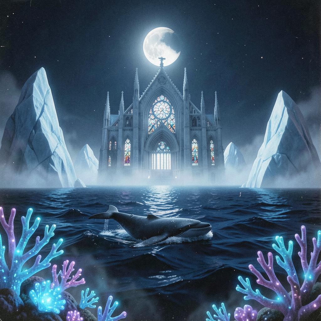 Moonlit Whale1 artwork