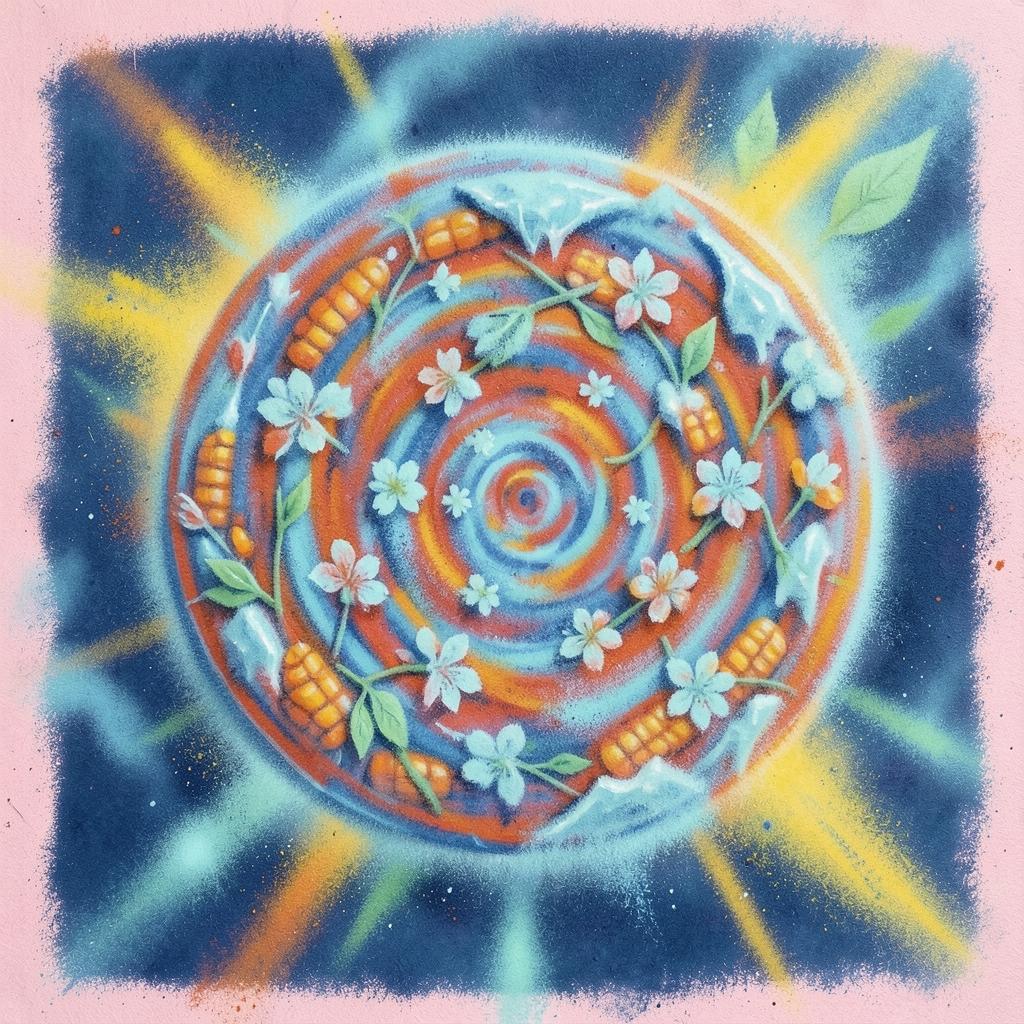 The Wheel of the Year artwork
