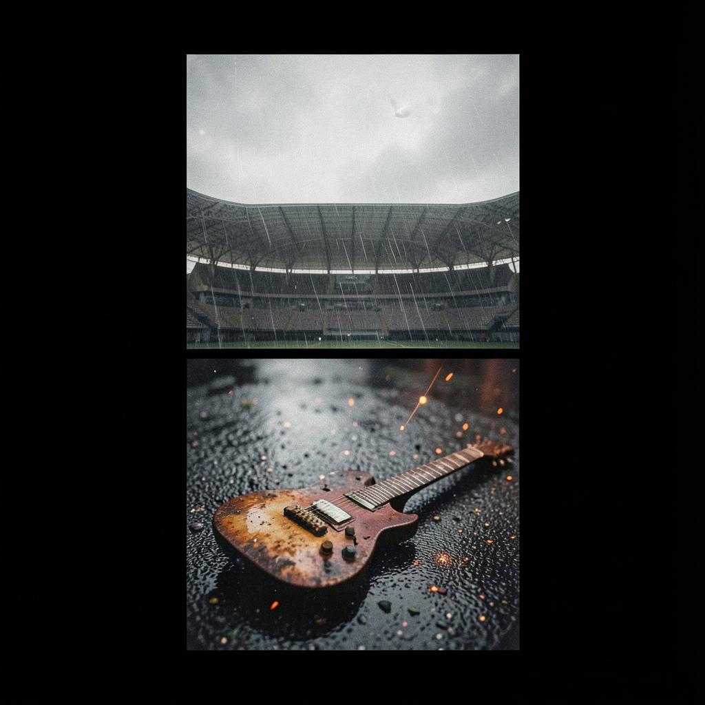 BYA: Live Concert Arena-Rock, Title: Wildfire in the Rain, artwork