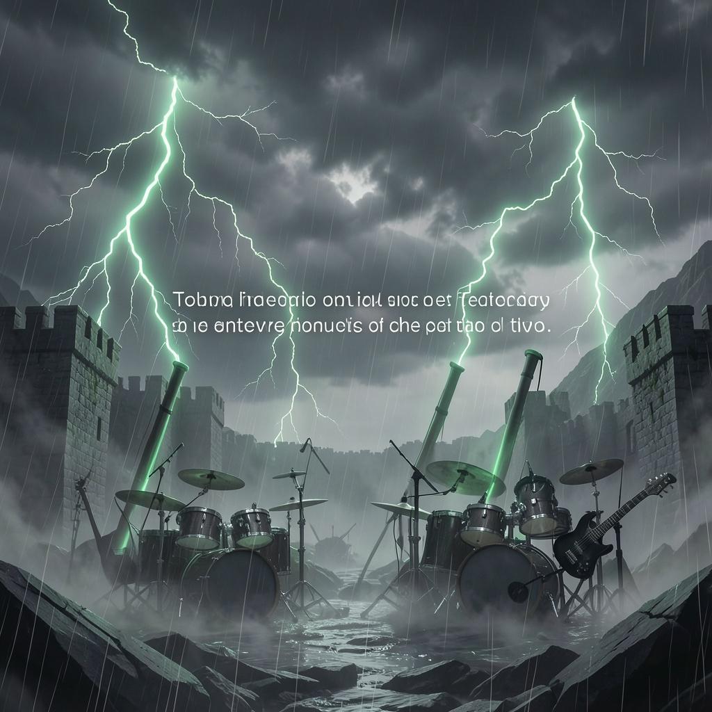 Thunderbagpipe Dirge artwork