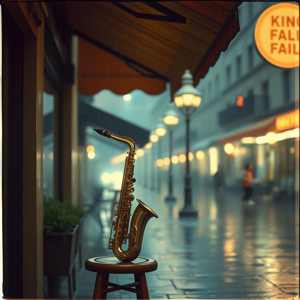 Rain on the Green Awning artwork