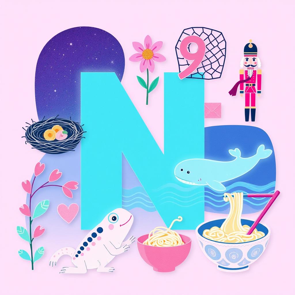 Letter N Song | Brave Tots artwork