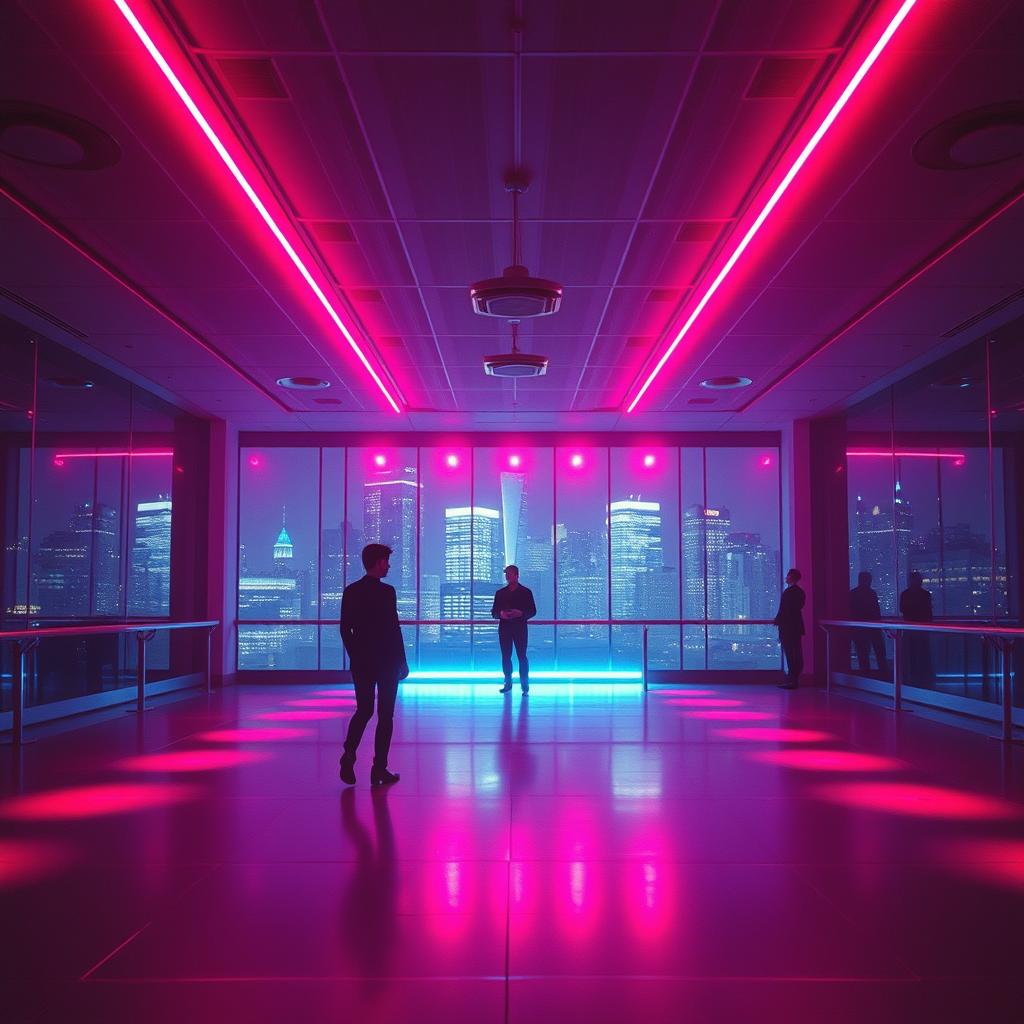A living city, well artwork