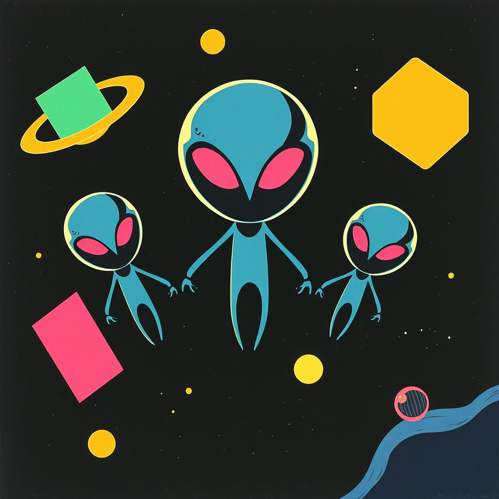 aliens artwork