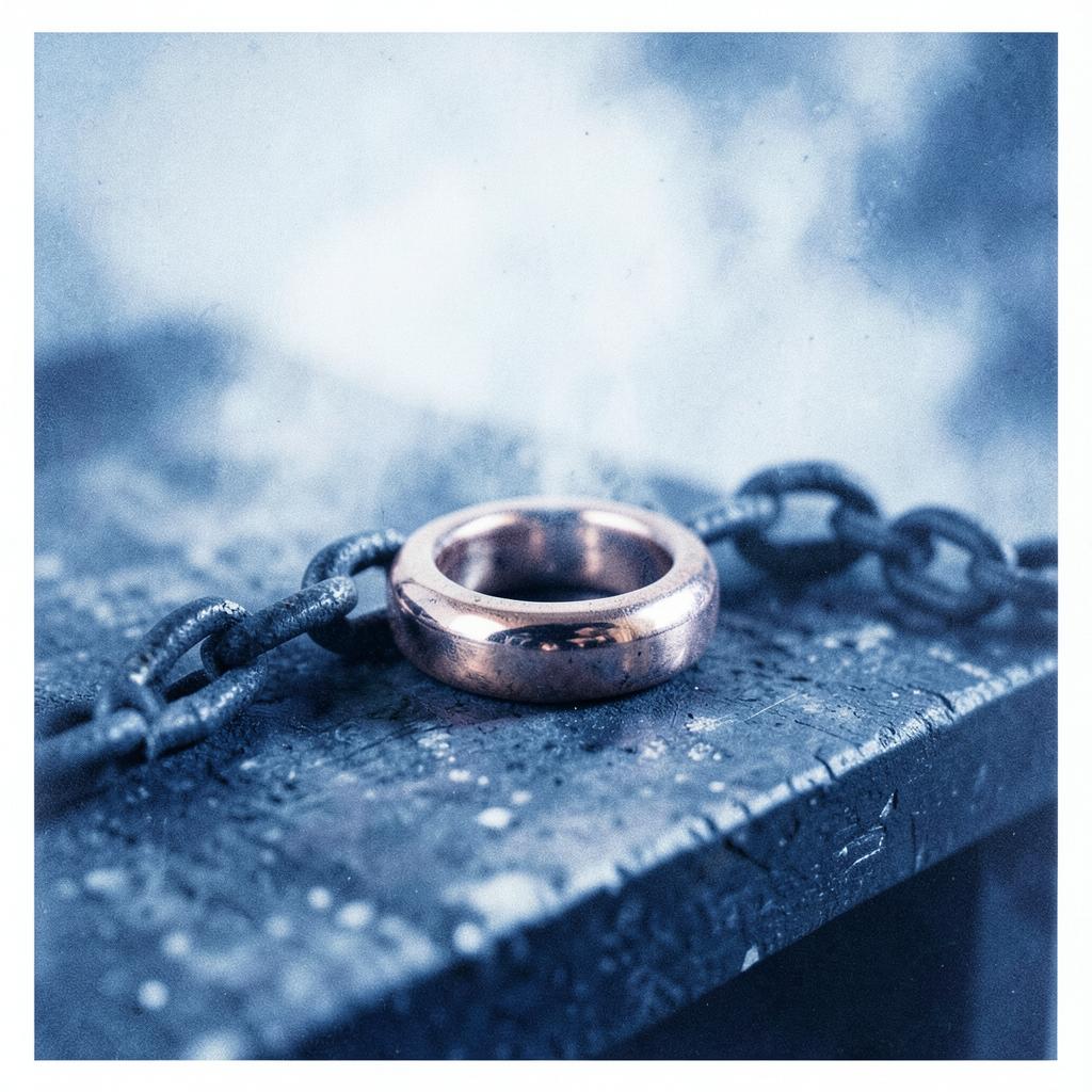 Rose Gold & Rust artwork