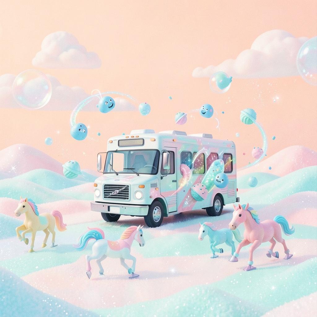 Blue Sprinkles Never artwork