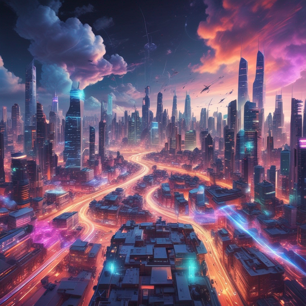 Digital Pulse: AI Odyssey (happy hardcore) artwork