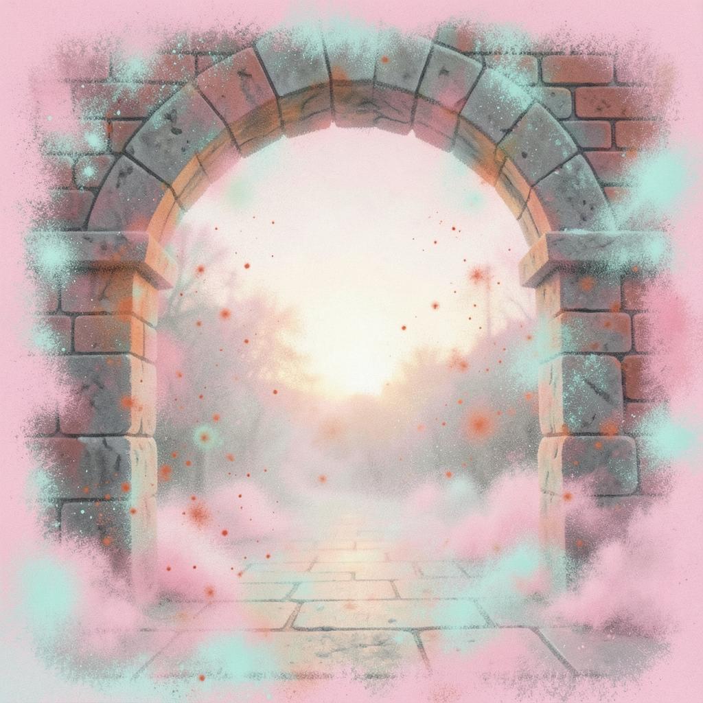 Rising Beyond the Silent Courtyard artwork