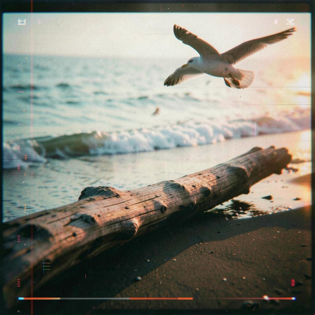 Driftwood on the Shore artwork