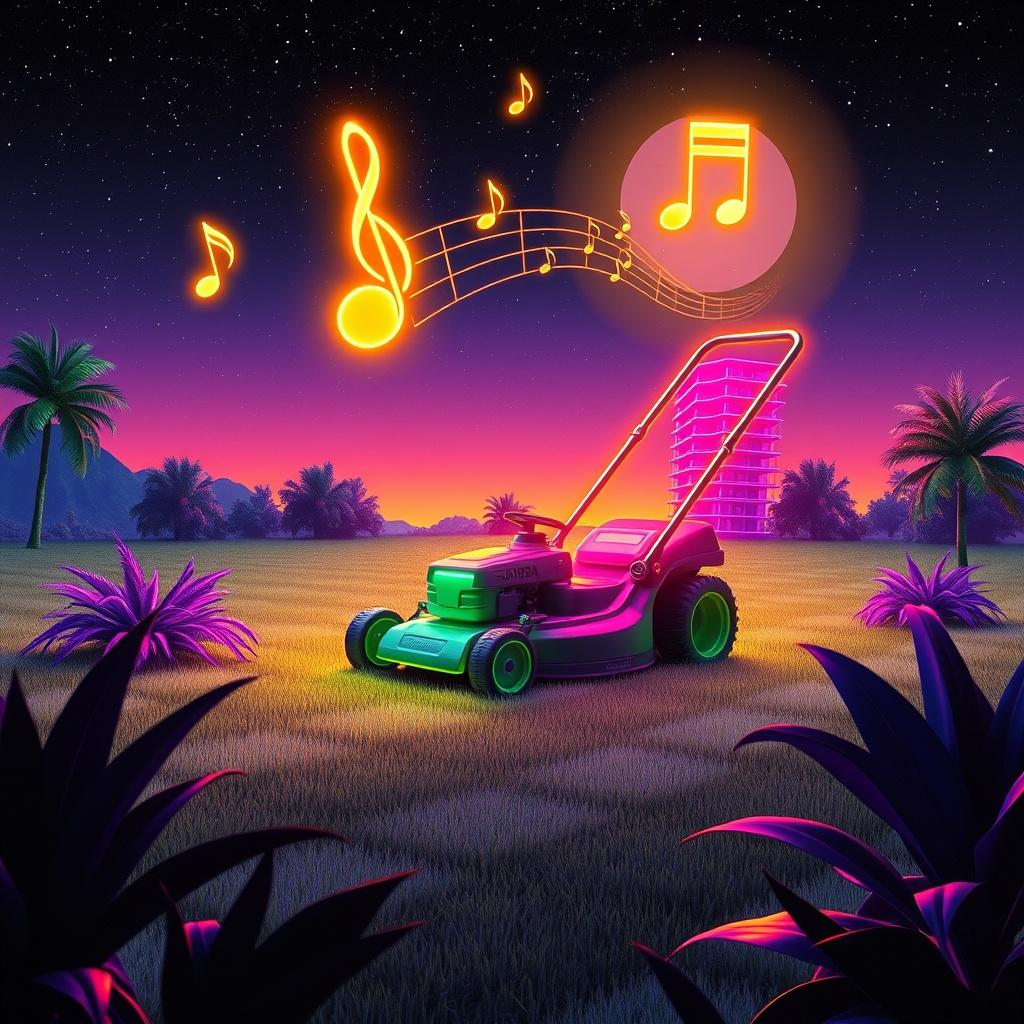Lawnmower Love Anthem artwork