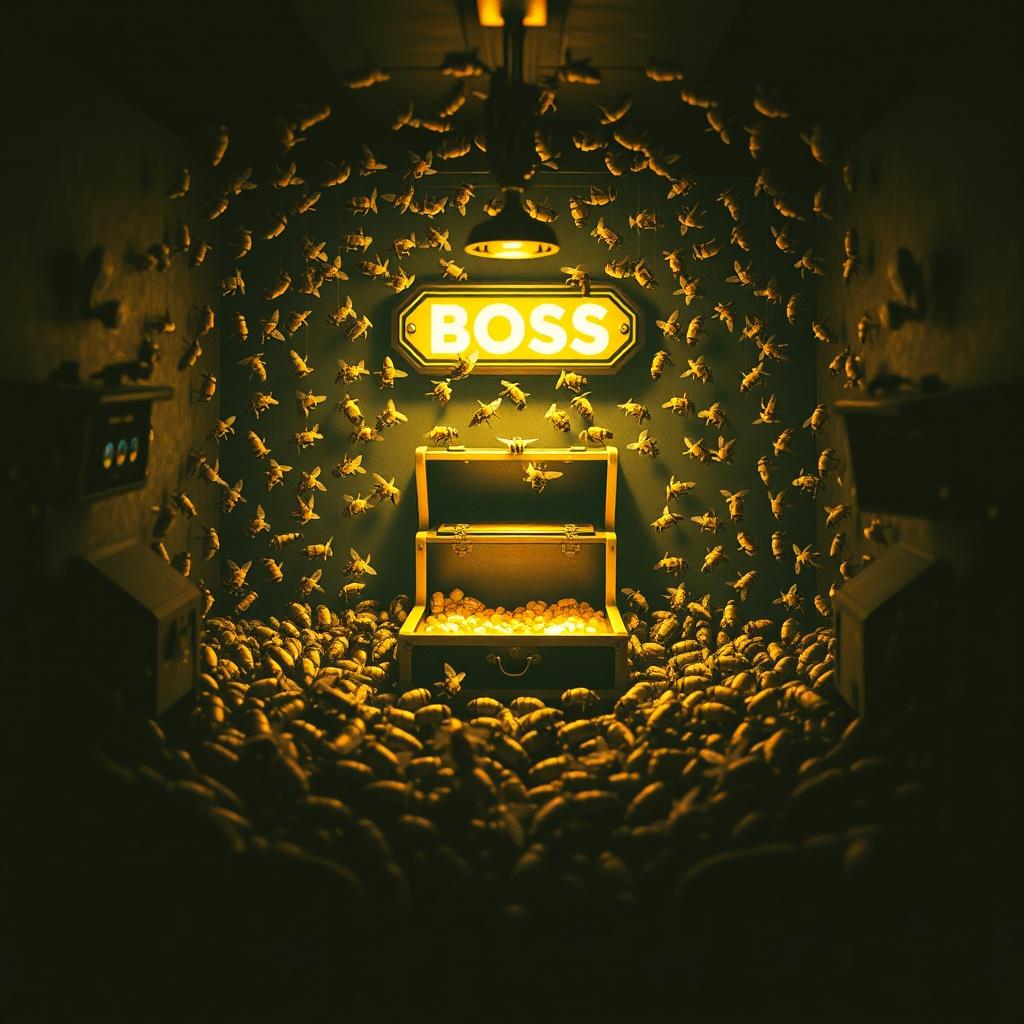 Bees in the Boss Room artwork