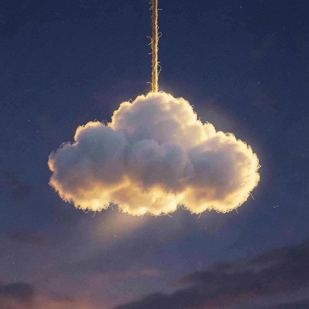 Cloud on a String artwork